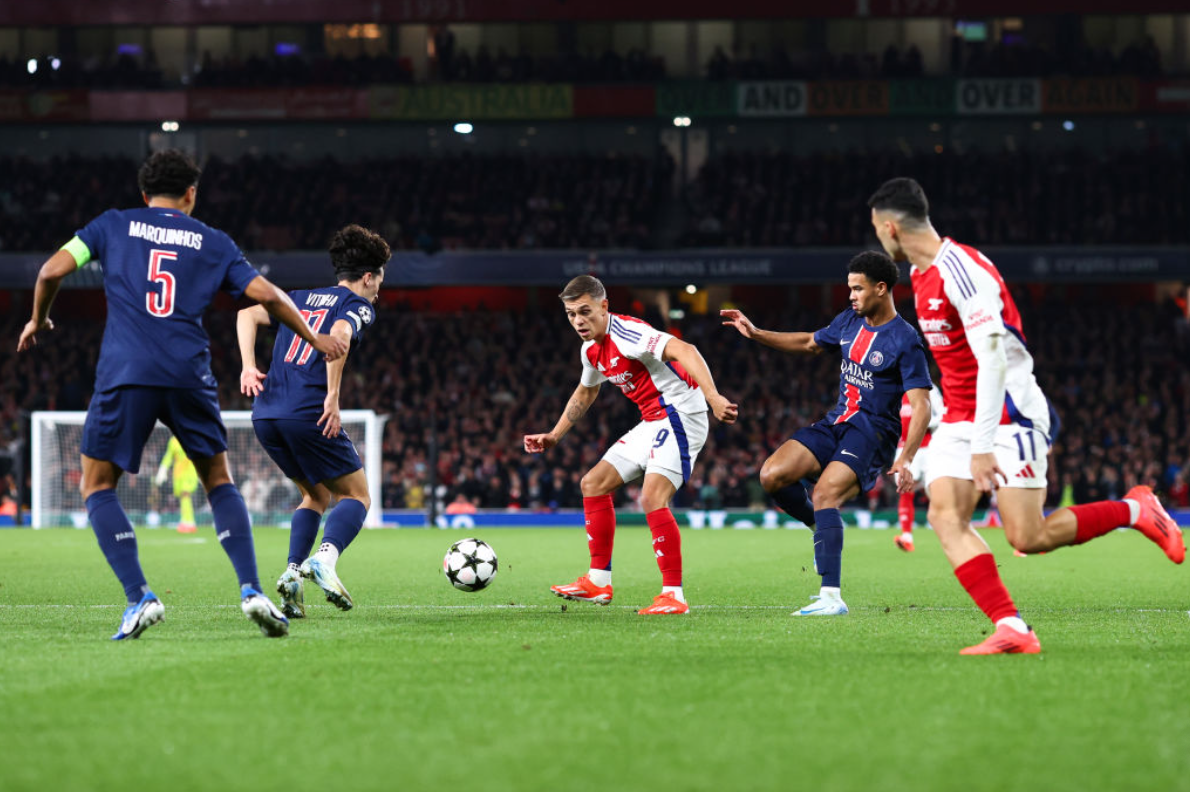 Арсенал обіграв ПСЖ, Баєр мінімально обіграв Мілан: як пройшли матчі другого туру Ліги чемпіонів